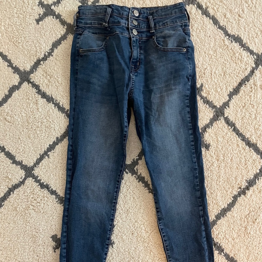 Aeropostale button up jeans